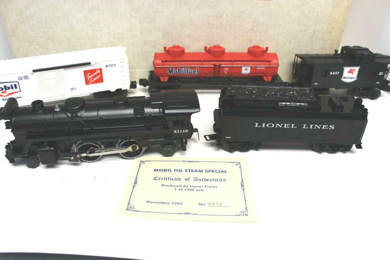 LIONEL 11957 MOBIL OIL TRAIN SET 0/027 NEW M1 Starter Sets & Packs