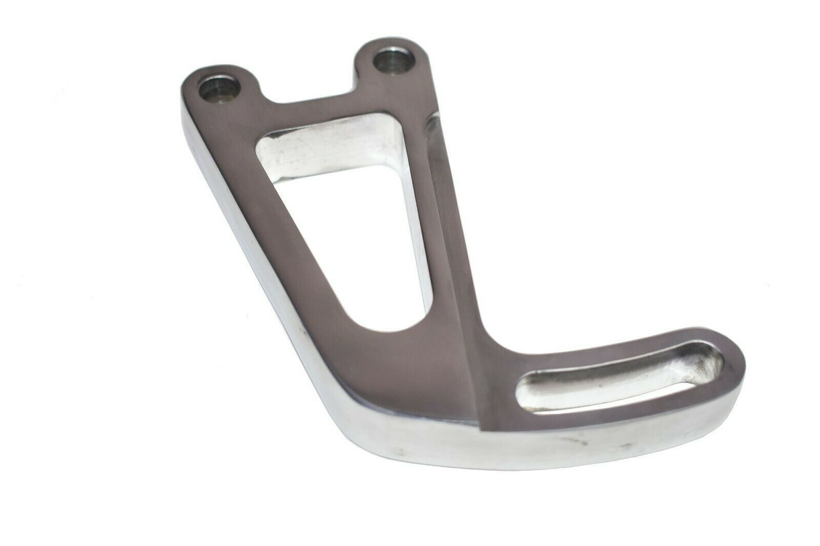 POLISHED ALUMINUM POWER STEERING BRACKET FOR LWP CHEVY SBC 283 305 327 350 400 Belts, Pulleys