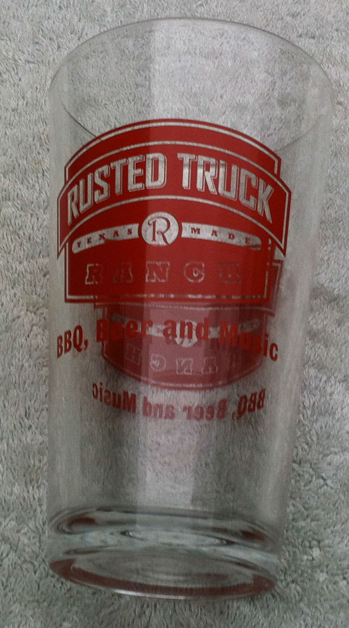 Primary image for Rusted Truck Ranch Texas beer glass