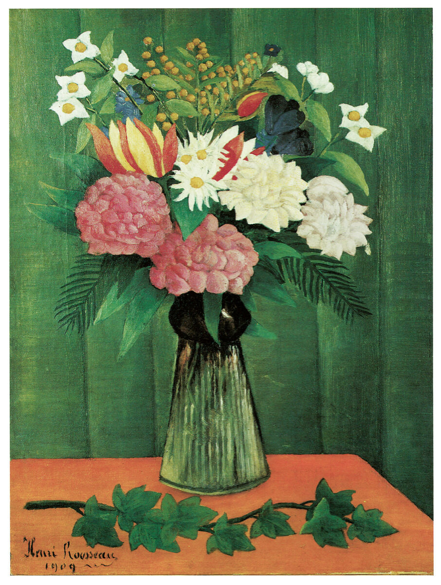 11x14Decoration Poster.Interior room design art.Flower vase painting.6655