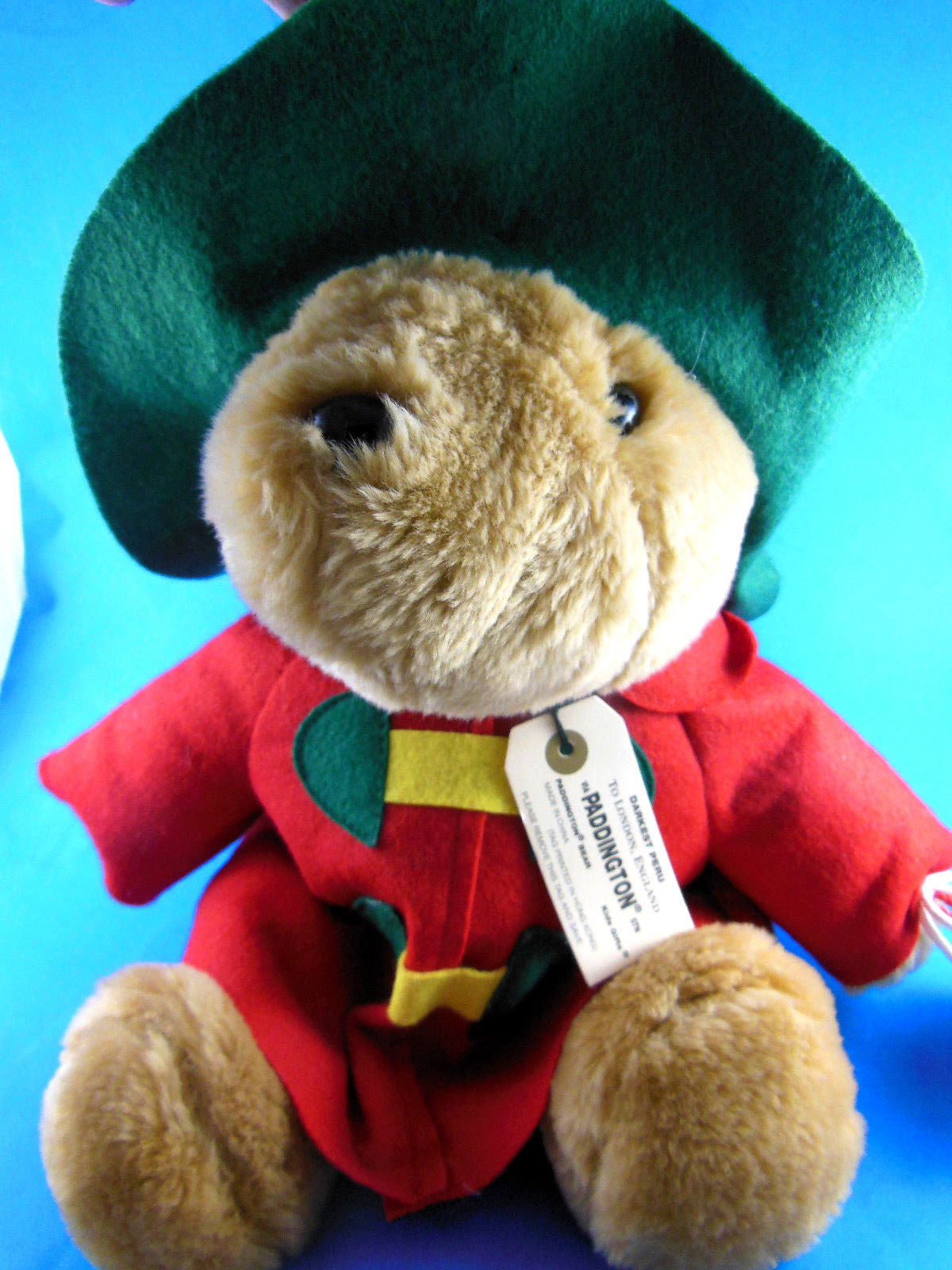 paddington bear stuffed animal vintage