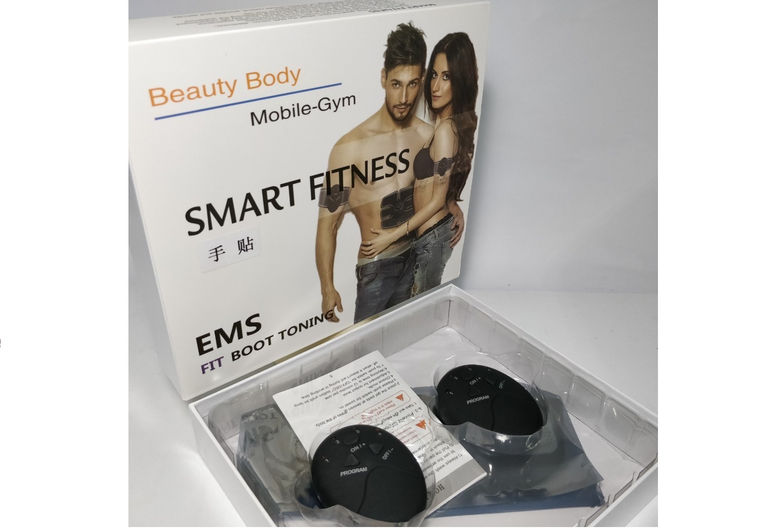 Beauty Body Mobile Gym Smart Fitness EMS Fit Boot Toning Ab And Muscle