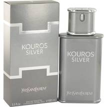 Yves Saint Laurent Kouros Silver Cologne 3.4 Oz Eau De Toilette Spray image 4