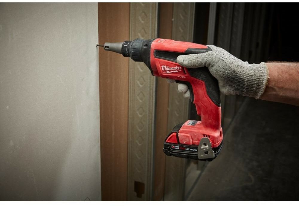Milwaukee Drywall Screw Gun Kit 18Volt LithiumIon Cordless Brushless