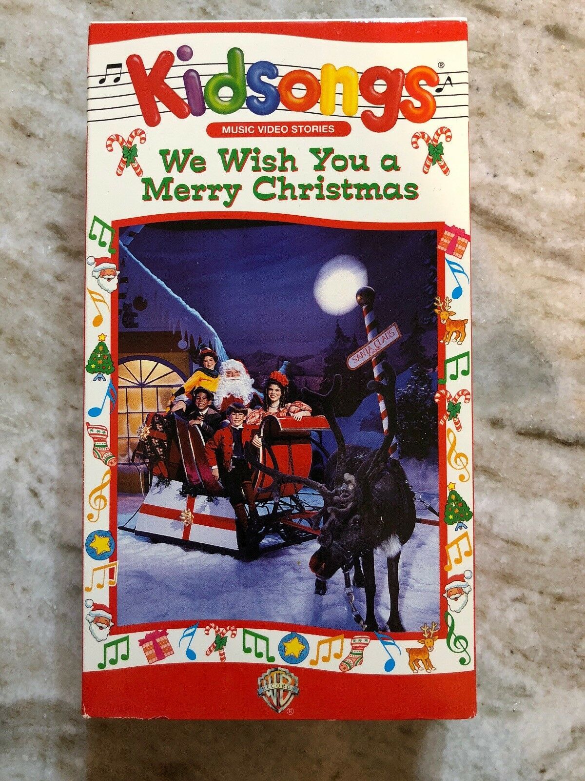 KidsongsWe Wish You a Merry Christmas VHS 1992TESTEDRARE VINTAGE