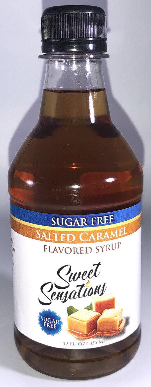 Coffee Tea Hot Cocoa Salted Carmel Flavored Syrup By Sweet Sensations 1ea 12 oz