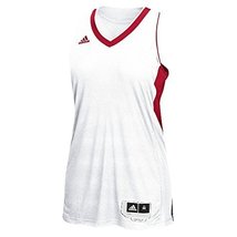 Adidas Commander 15 Womens Basketball Jersey XL White-Power Red - $45.44