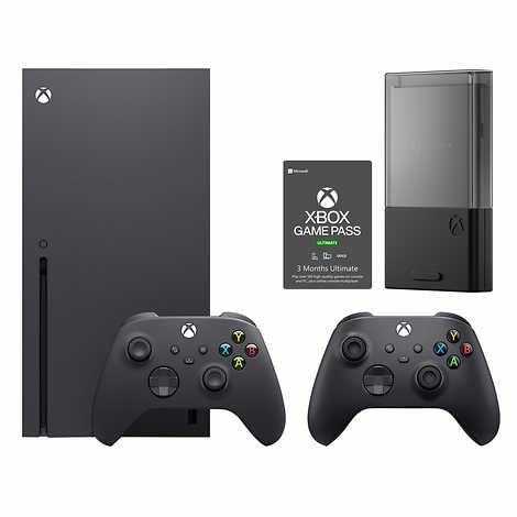 Microsoft Xbox Series X 1TB Video Game Console Bundle Costco Brand New ...