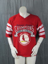 St Louis Cardinals Shirt (VTG) - 1987 NL Champions 3/4 Sleeve - Men's Large - $65.00