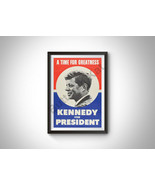 John F. Kennedy: A Time for Greatness Campaign Poster (1960) - $14.85+