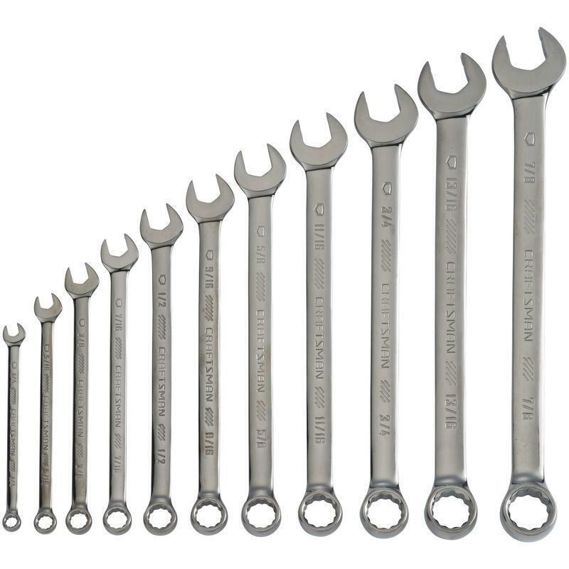 WEN WR161M 16-Piece Professional-Grade Ratcheting Metric Combination Wrench  Set with Storage Pouch ドライバー、レンチ