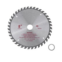 8In 40T Teeth Circular Saw Blade Cemented Carbide Rotary Cutting Disc Wo... - $26.99