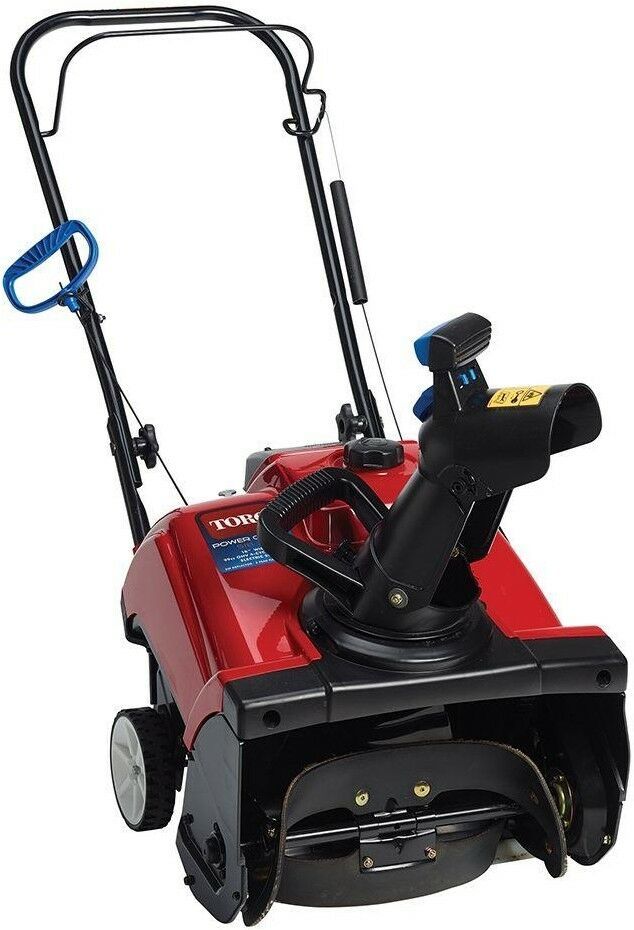 Toro Cordless Snow Blower SingleStage 18 in. 99 cc Gas OHV Engine
