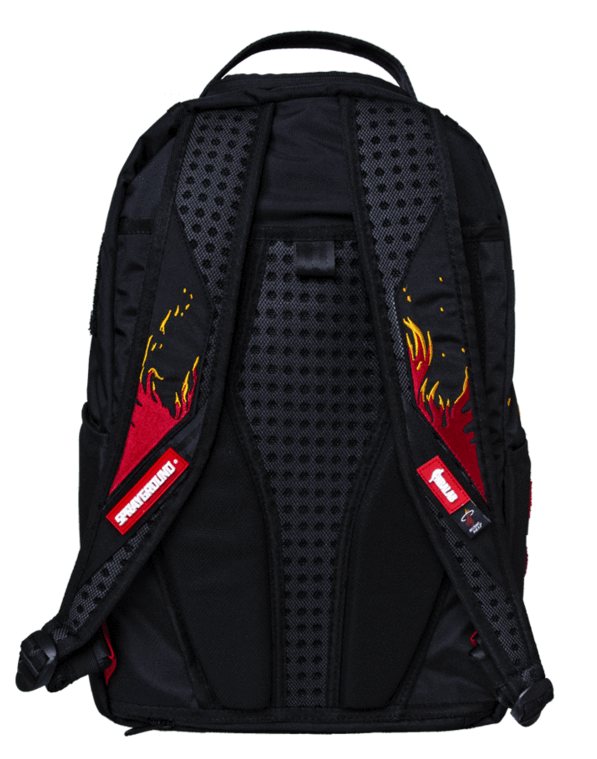 Sprayground NBA Lab Miami Heat Fire Shark Basketball Bag Backpack