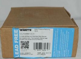 Watts Water Pressure Reducing Valve 1/2 Inch Connection 0009474 image 5