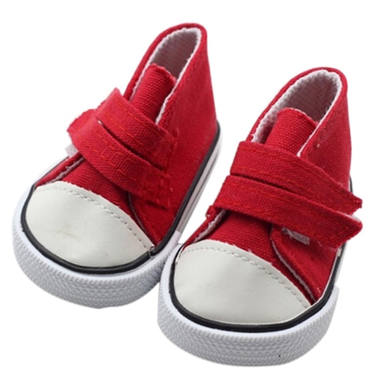 (red)18 Inch Cute Baby Born Doll Shoes For American Girl Baby Doll ...