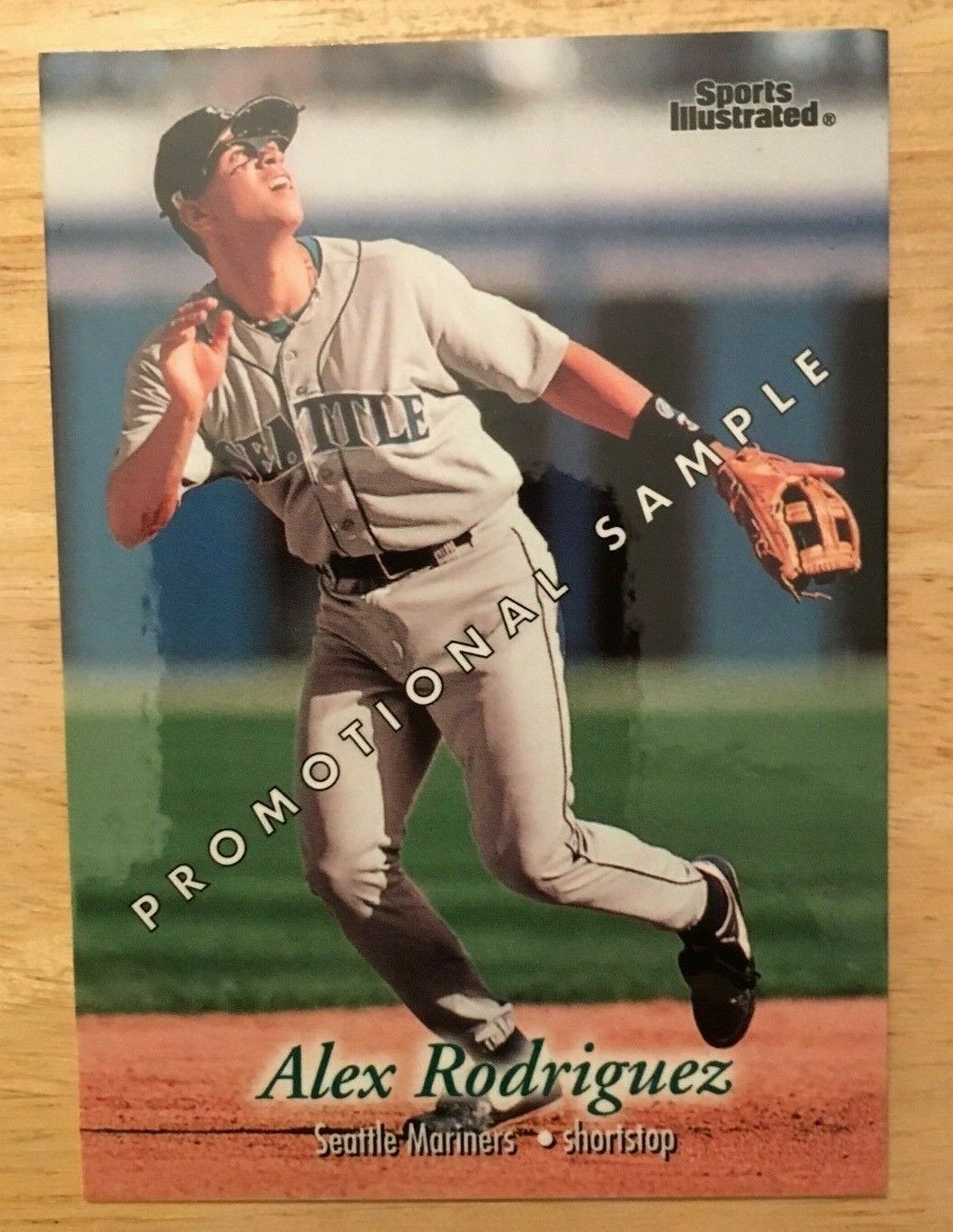1997 Fleer Sports Illustrated Alex Rodriguez 158 PROMO Baseball Card
