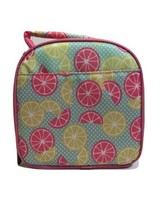 Lunch Tote FIT &amp; FRESH Pink Yellow Lemons - $4.94