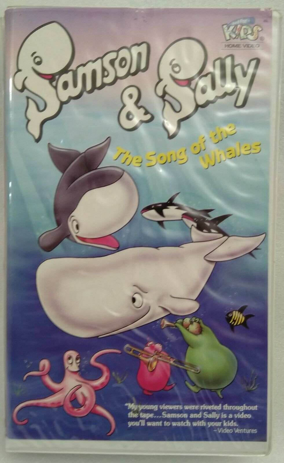 VHS Samson and Sally - The Song of the Whales (VHS, 1995) - VHS Tapes