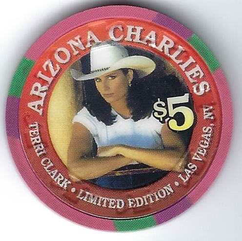 RAMADA EXPRESS 2000 LAUGHLIN  STAMPEDE CASINO    $5 CHIP 