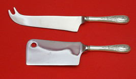 Windsor Castle By Tuttle Sterling Silver Cheese Srvr Serving Set 2PC Hhws Custom - $127.40