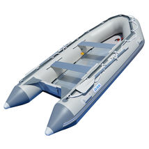 BRIS 12.5ft Inflatable Boat Inflatable Dinghy Rescue & Dive Raft Fishing Boat image 2