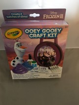 Disney Frozen II OOEY Gooey Craft Kit Crayola NIB 2 Slime Kits New In Box - $10.50