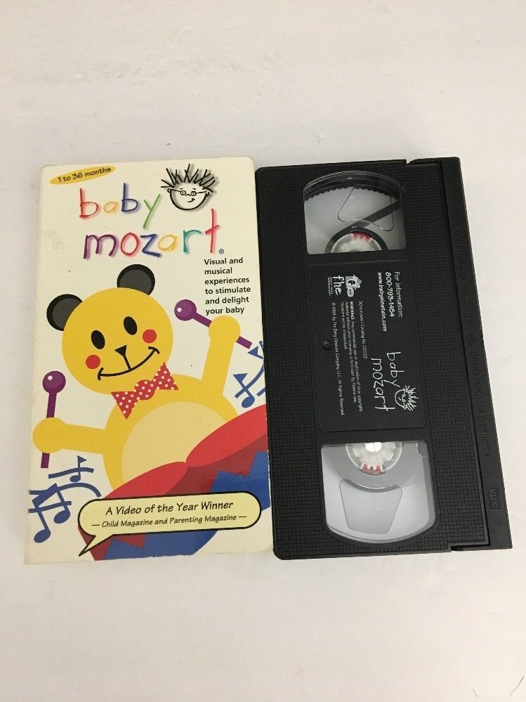 Fhe Baby Einstein Baby Mozart Vhs Tape 2000 Tested Rare Vintage Ship N