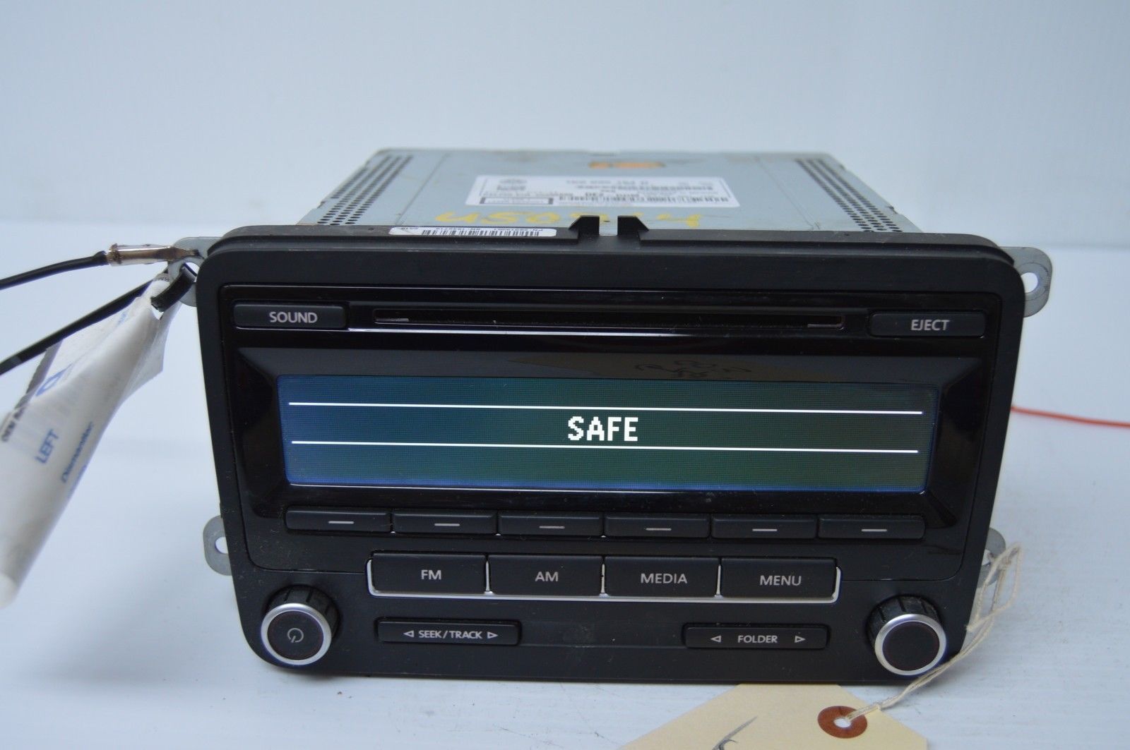 2009-2015 VOLKSWAGEN BEETLE RADIO CD PLAYER OEM RADIO 1K0035164D TESTED ...