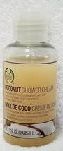 The Body Shop COCONUT Shower Cream Cleansing Oil Normal Dry Skin 2 oz/60mL New - $7.92