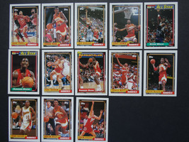 1992-93 Topps Atlanta Hawks Team Set Of 13 Basketball Cards - $5.00