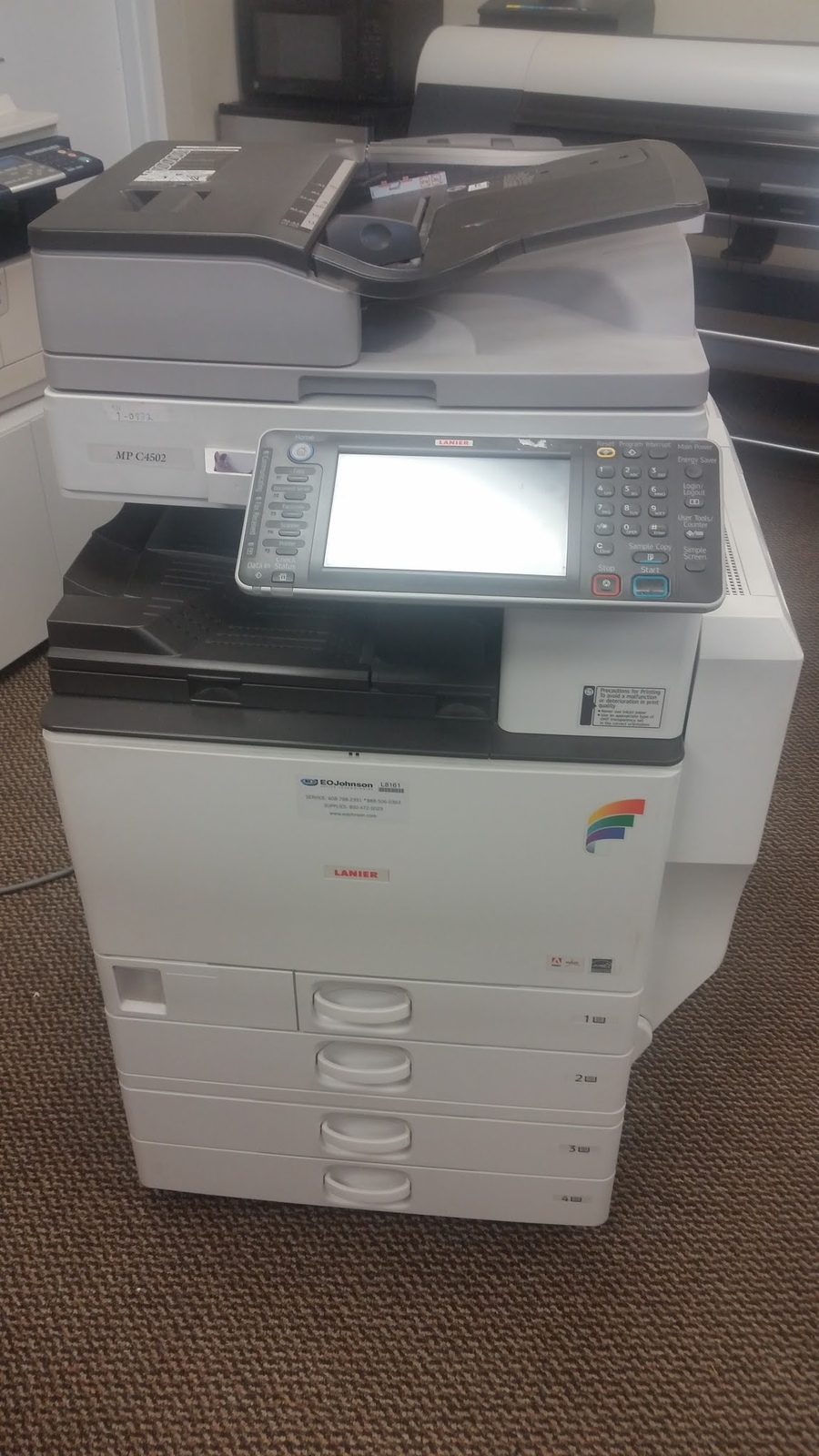 similar printer to savin mp c2003