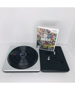 DJ Hero Turntable Scratch Controller Kit &amp; Game Bundle For Nintendo Wii ... - $39.55