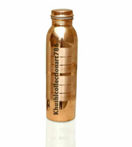 Handmade Copper Water Bottle Drinking Jar For Ayurvedic Health Benefits ... - $26.51
