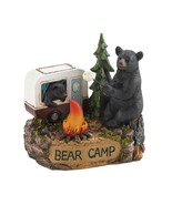 Camping Bear Family Light Up Figurine - $35.90