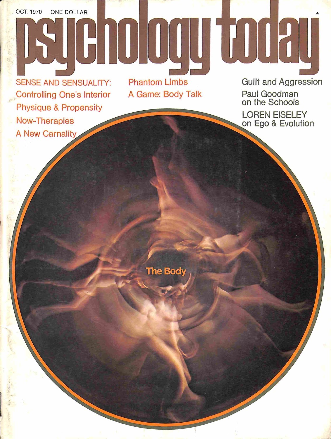 Psychology Today, October 1970 Magazine Back Issues