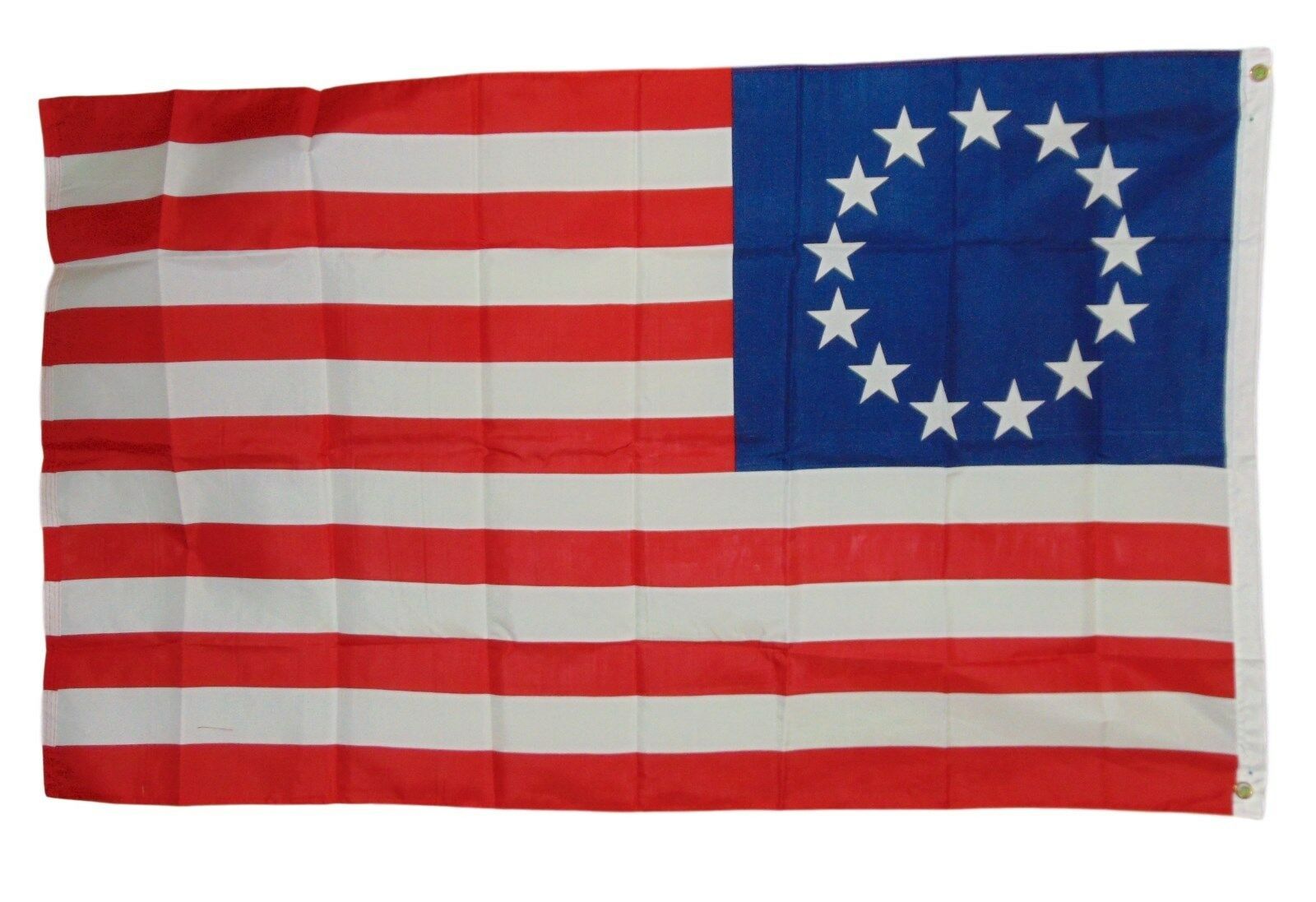 U.s.a. 13 Star Betsy Ross Flag 3x5 3 X 5 Nwt Usa America Polyester - Flags