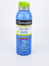Neutrogena Wet Skin Kids Sunscreen Spray SPF 70 5 oz EXP 11/22 - $19.30