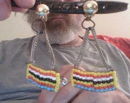 Native American earrings  - $13.00