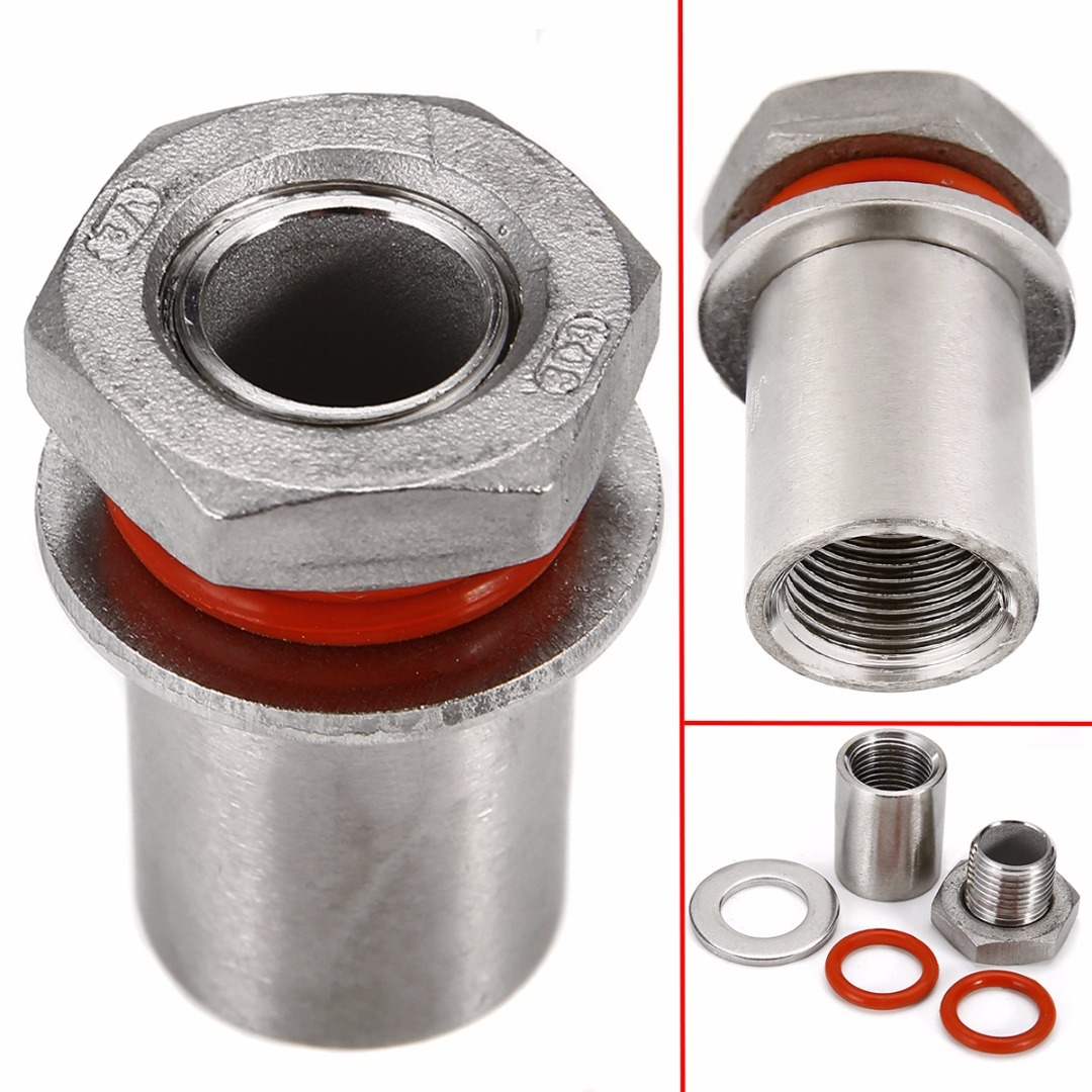 Stainless Steel Homebrew Weldless Bulkhead 1/2" Male NPT Threads