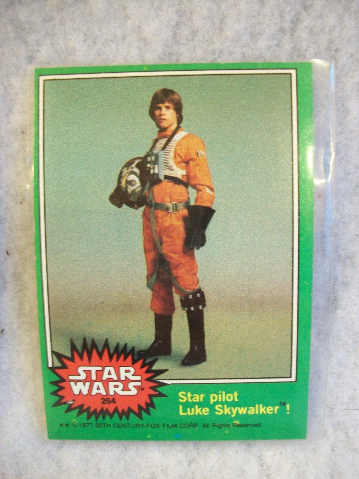 luke skywalker trading cards