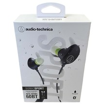Audio-Technica ATH-SPORT60BT SonicSport Wireless In-ear Headphones Black - $84.10