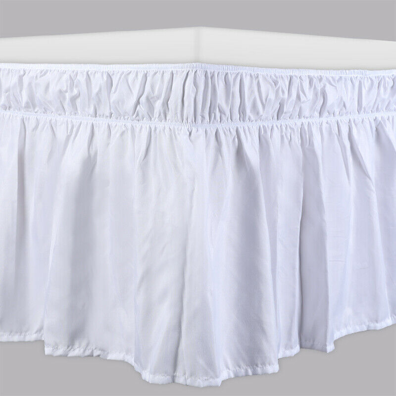 Hotel Quality Tailored Bed Skirt/Dust Ruffle Pleated, Box Spring Cover