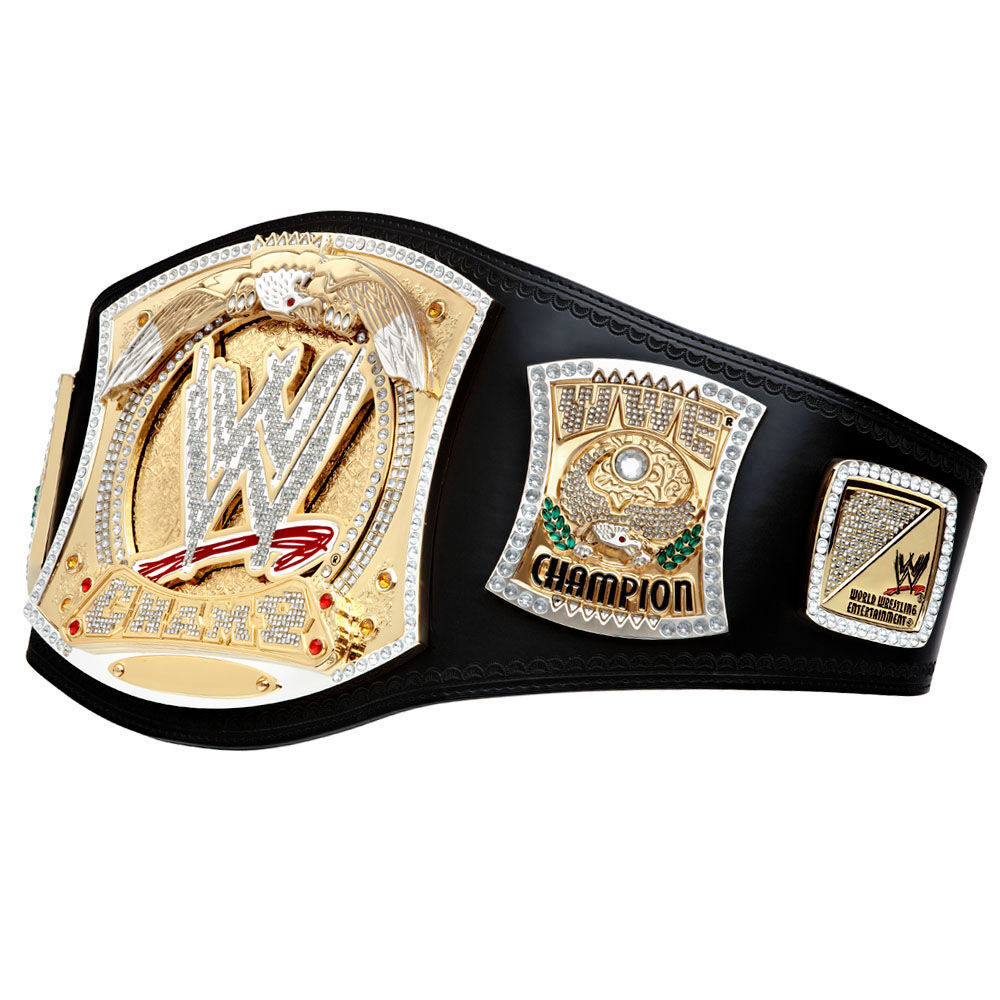 John Cena WWE Championship Spinner Replica Title Belt - Wrestling