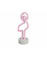 Room Essentials LED Neon Figural Figurine Flamingo Novelty Table Lamp Pink - $22.76