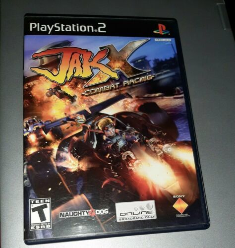 Primary image for Jak X: Combat Racing - PlayStation 2 Original Case Disc and Manual - PS2 Tested