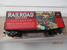 Micro-Trains # 10100890 Railroad Magazine Series 40' Hy-Cube Box Car 11. N-Scale image 1
