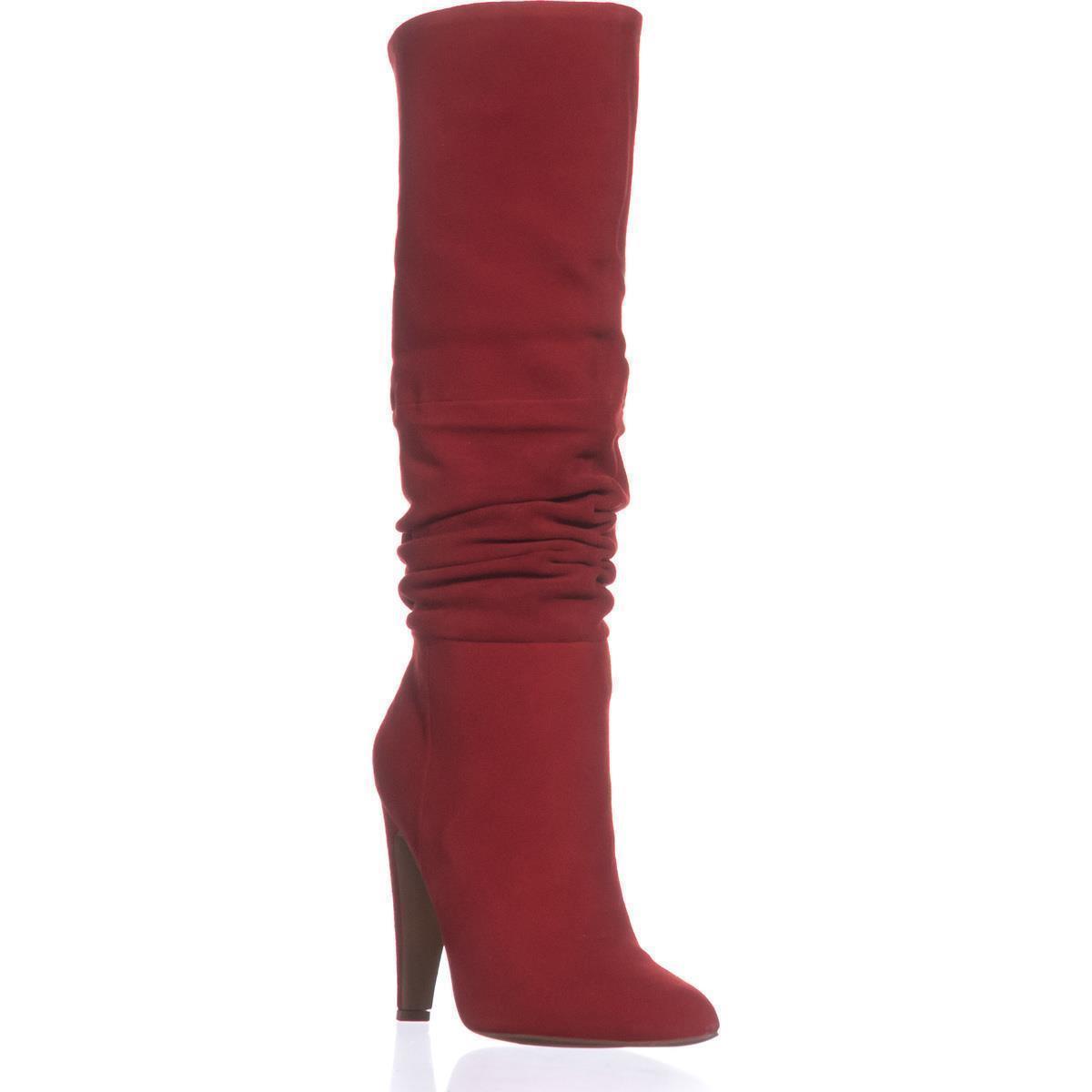 steve madden carrie boot red