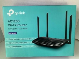 TP Link AC 1200 Archer A6 Wi-Fi Router Dual Band Brand New in Open Box - $38.25