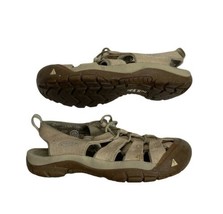 KEEN Newport Hemp Hiking Sandals Womens 7.5 Tan Casual Slip On Comfort 1018829 - $29.69